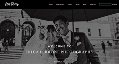 Desktop Screenshot of ericaferronephotography.com
